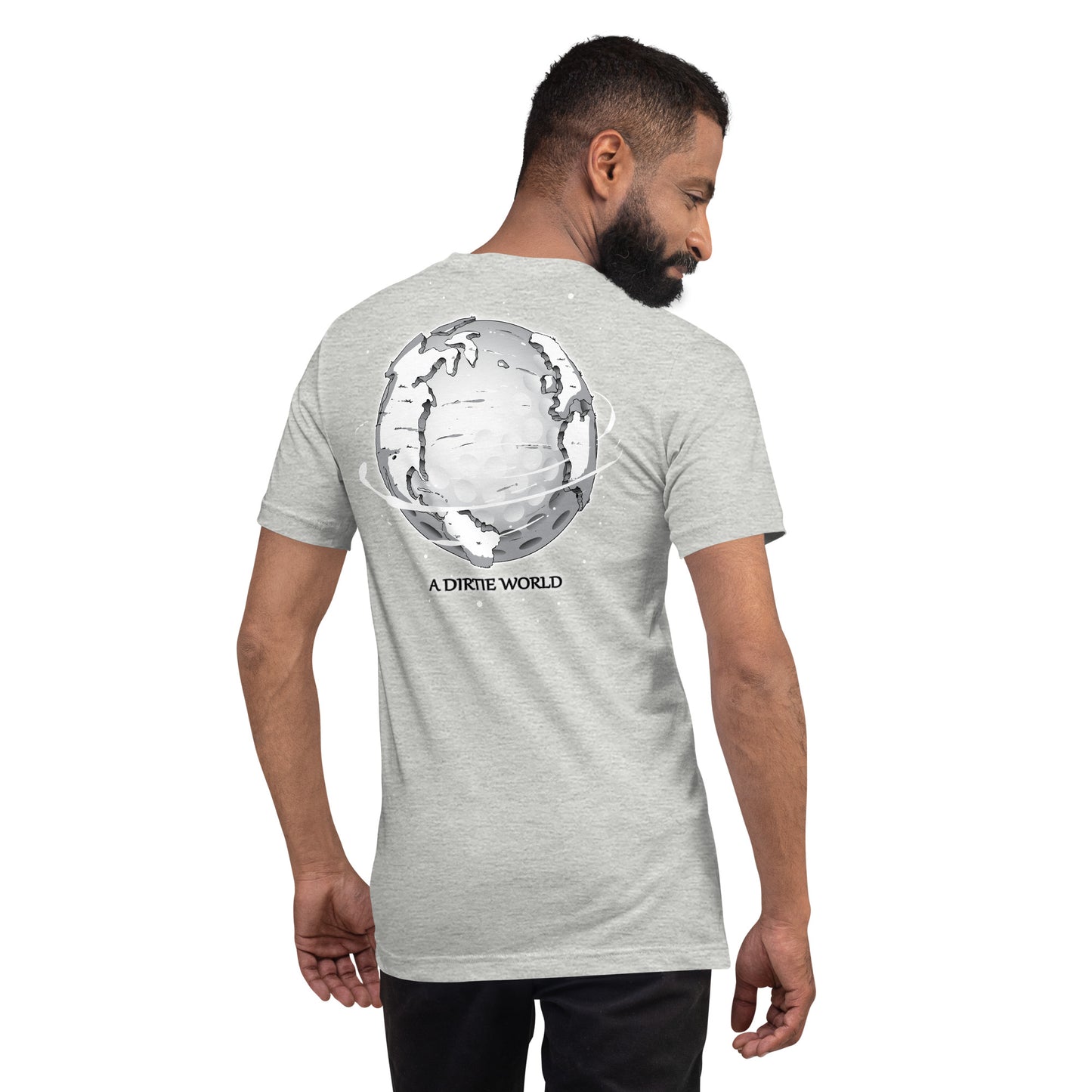 "A Dirtie World - Funny Golf T-Shirt | Dirtie Birdie Golf Apparel"