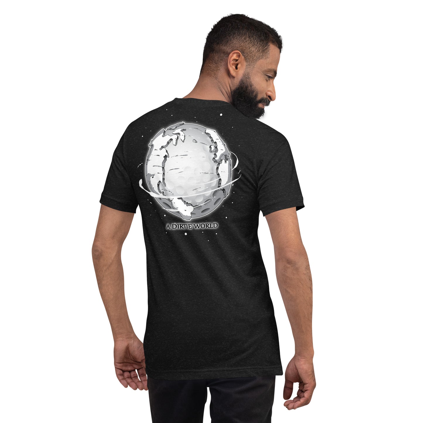 "A Dirtie World - Funny Golf T-Shirt | Dirtie Birdie Golf Apparel"