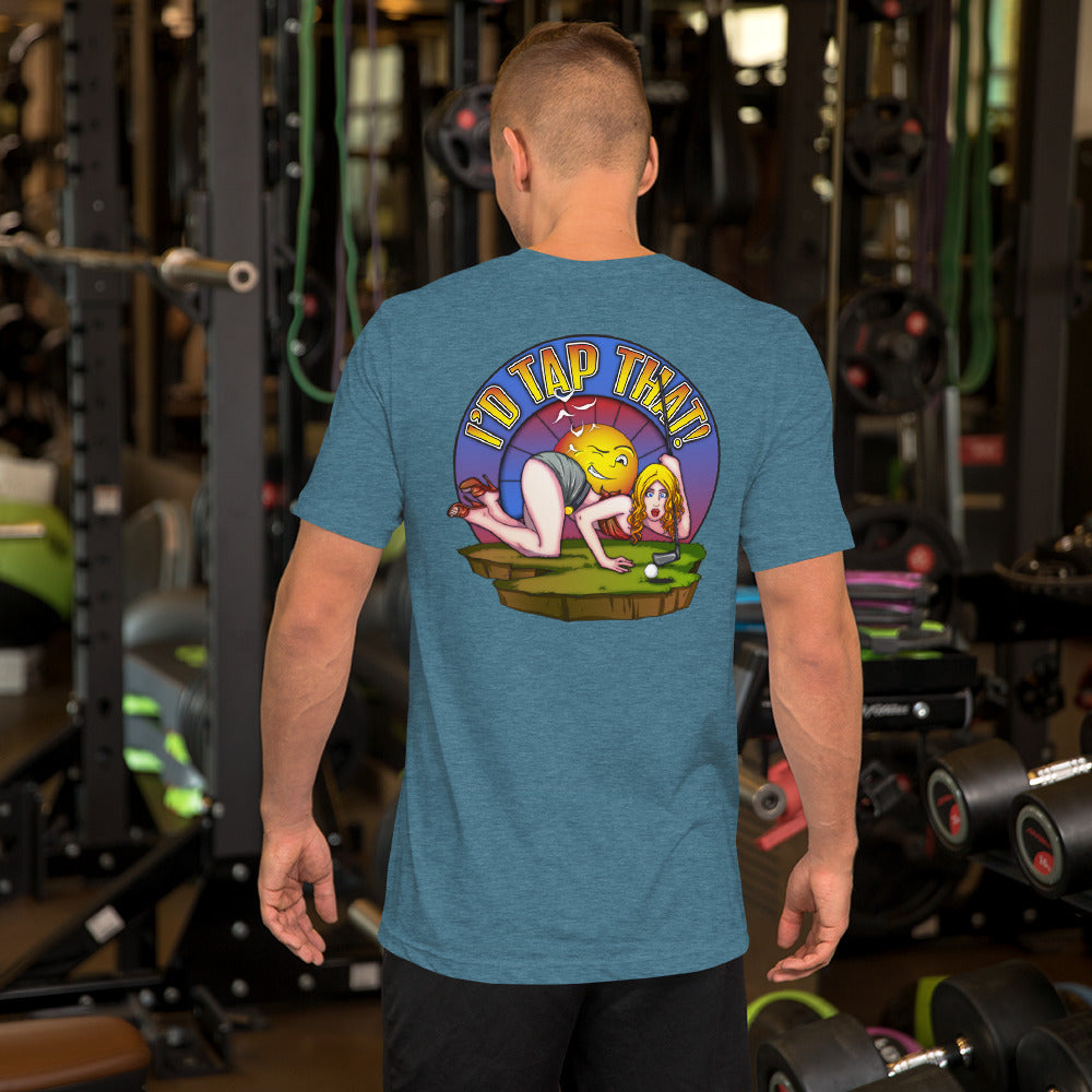 "I'd Tap That - Funny Golf T-Shirt | Dirtie Birdie Golf Apparel"
