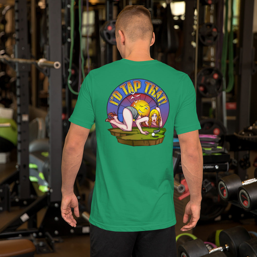 "I'd Tap That - Funny Golf T-Shirt | Dirtie Birdie Golf Apparel"