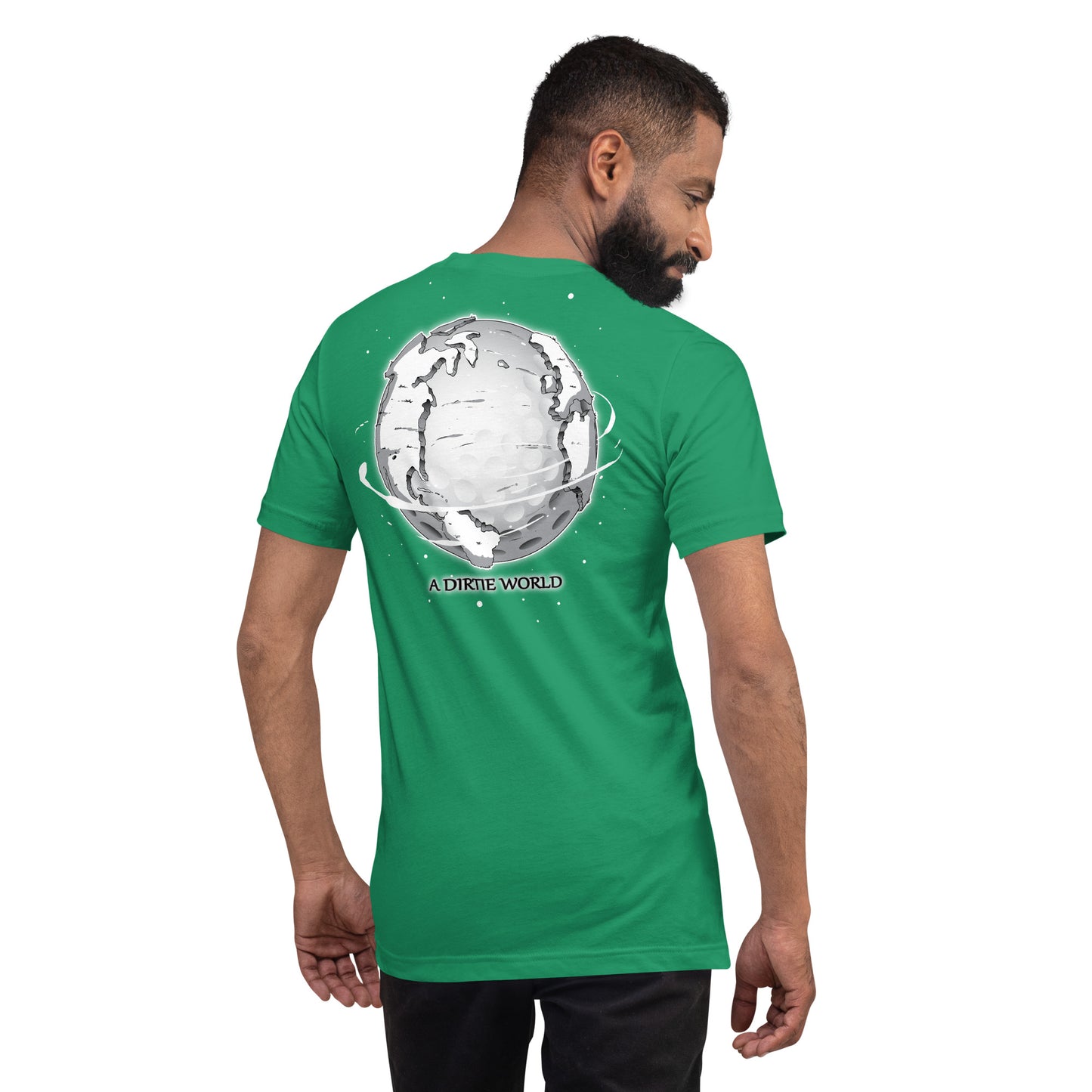 "A Dirtie World - Funny Golf T-Shirt | Dirtie Birdie Golf Apparel"