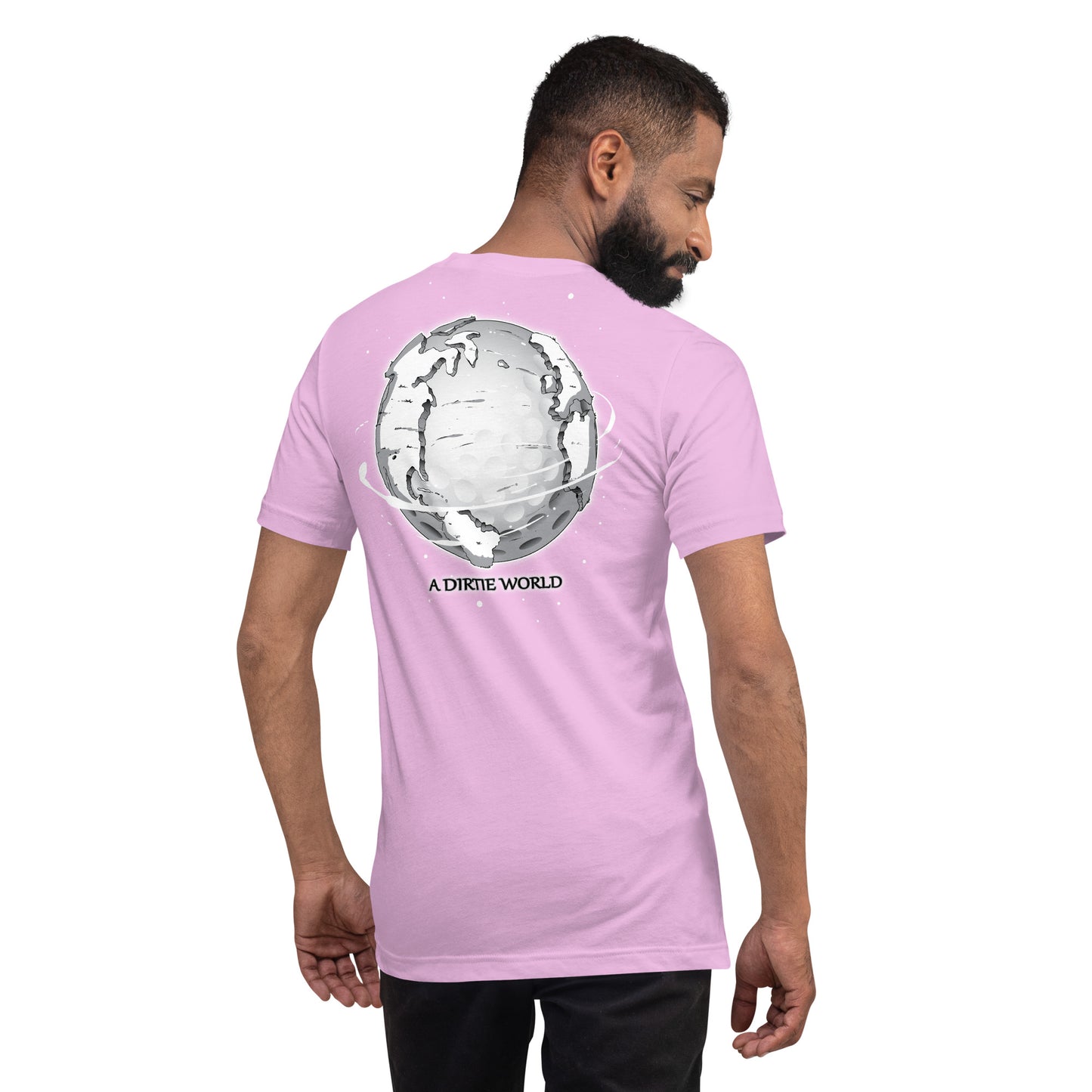"A Dirtie World - Funny Golf T-Shirt | Dirtie Birdie Golf Apparel"