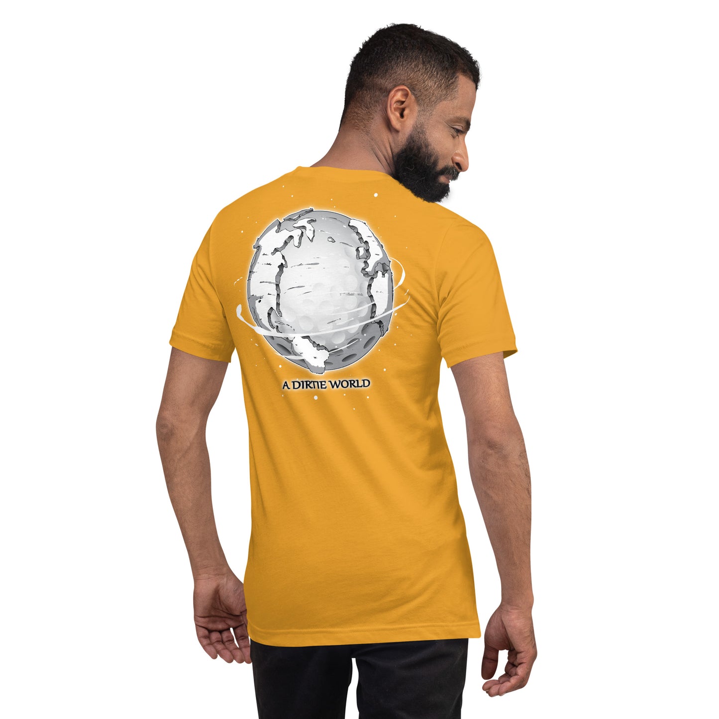 "A Dirtie World - Funny Golf T-Shirt | Dirtie Birdie Golf Apparel"