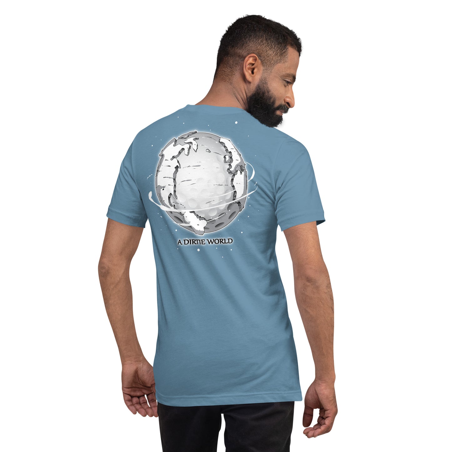 "A Dirtie World - Funny Golf T-Shirt | Dirtie Birdie Golf Apparel"