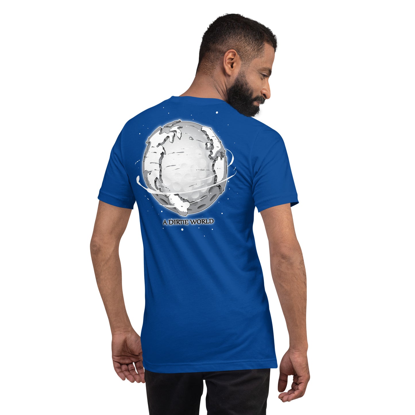 "A Dirtie World - Funny Golf T-Shirt | Dirtie Birdie Golf Apparel"