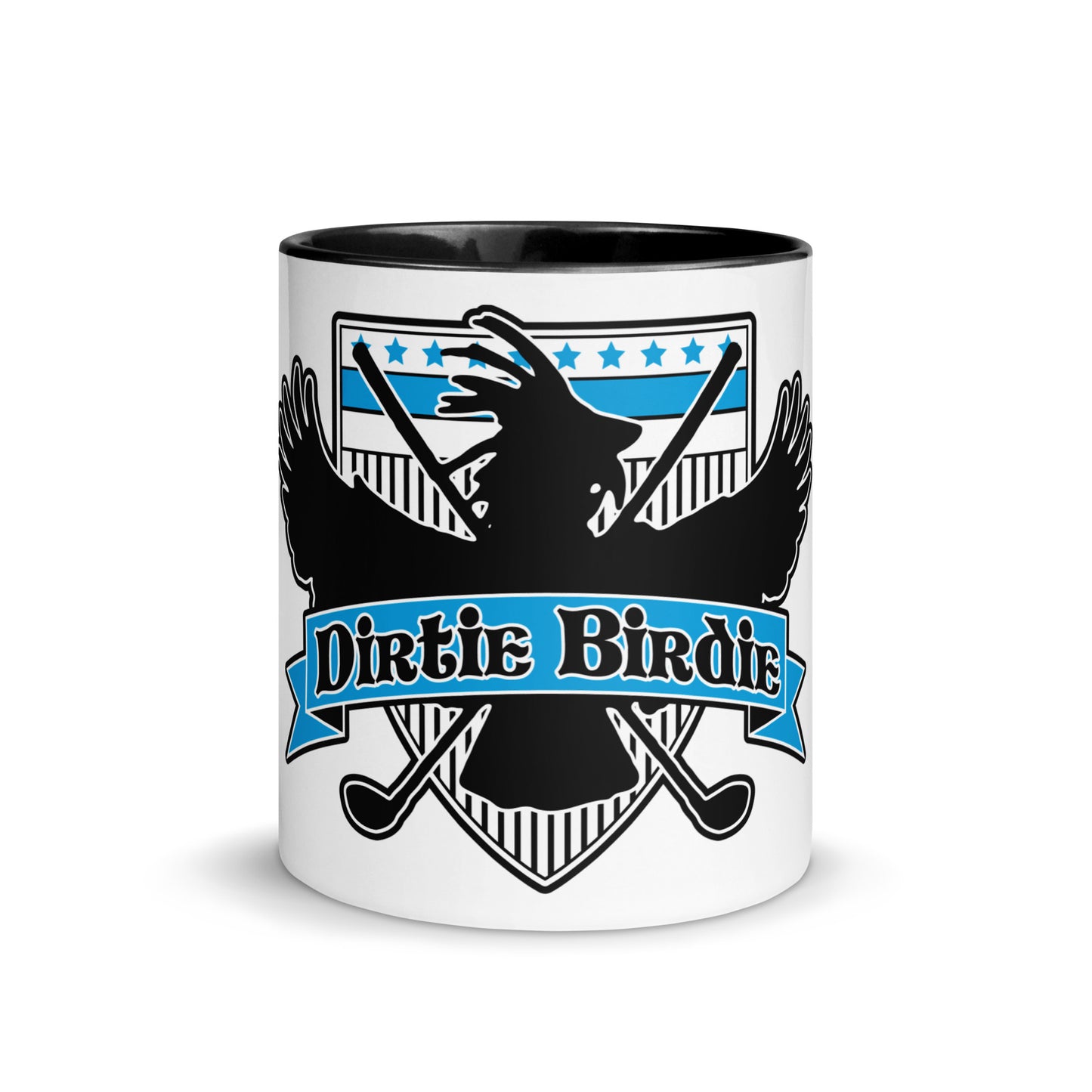 Dirtie Birdie Mug with Color Inside