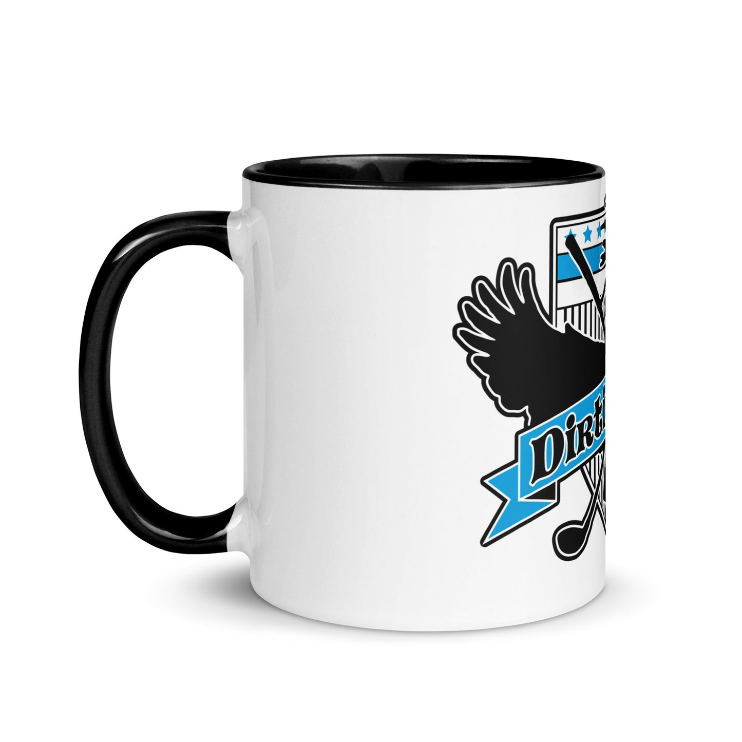 Dirtie Birdie Mug with Color Inside