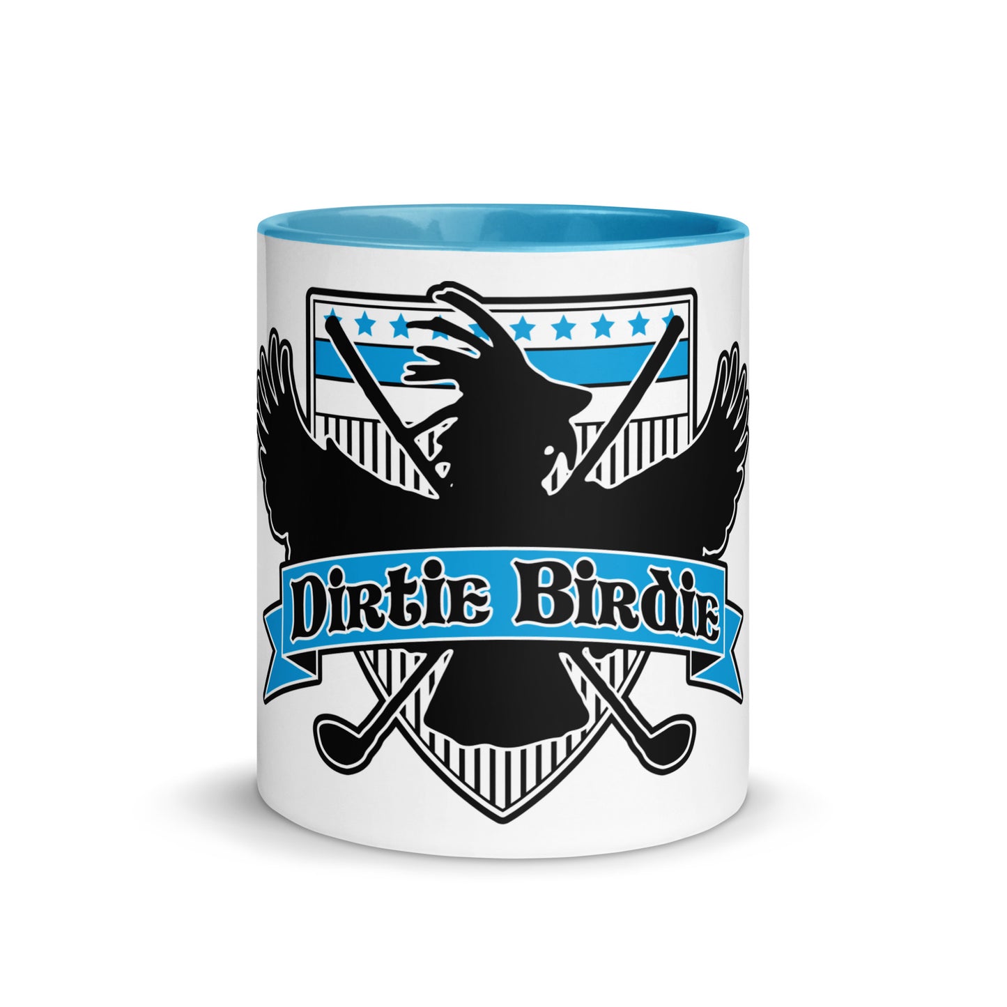 Dirtie Birdie Mug with Color Inside