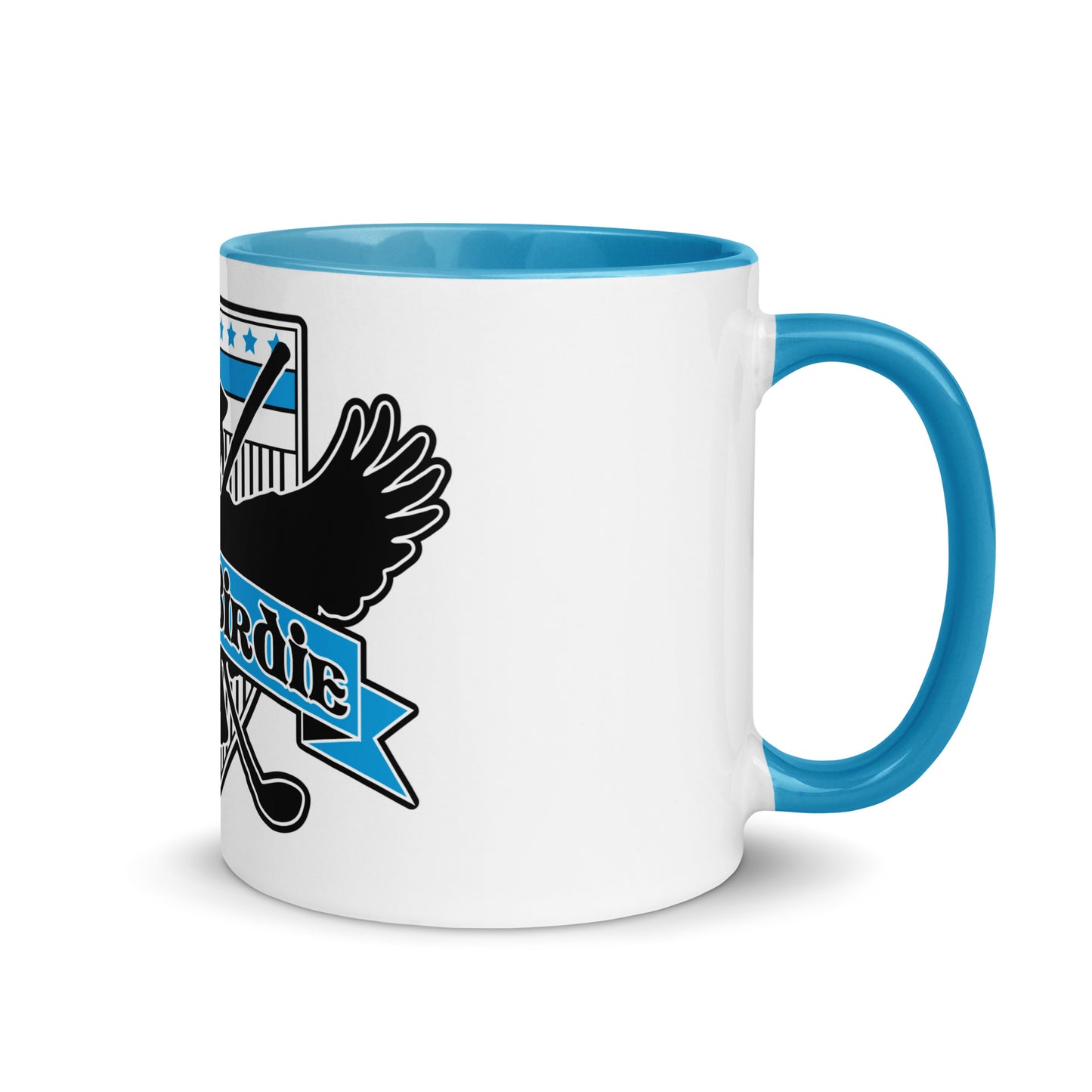 Dirtie Birdie Mug with Color Inside