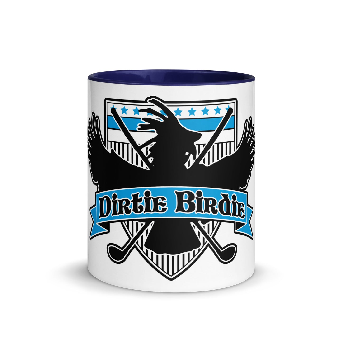Dirtie Birdie Mug with Color Inside