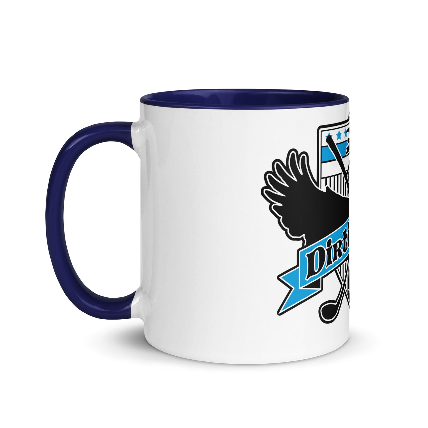 Dirtie Birdie Mug with Color Inside
