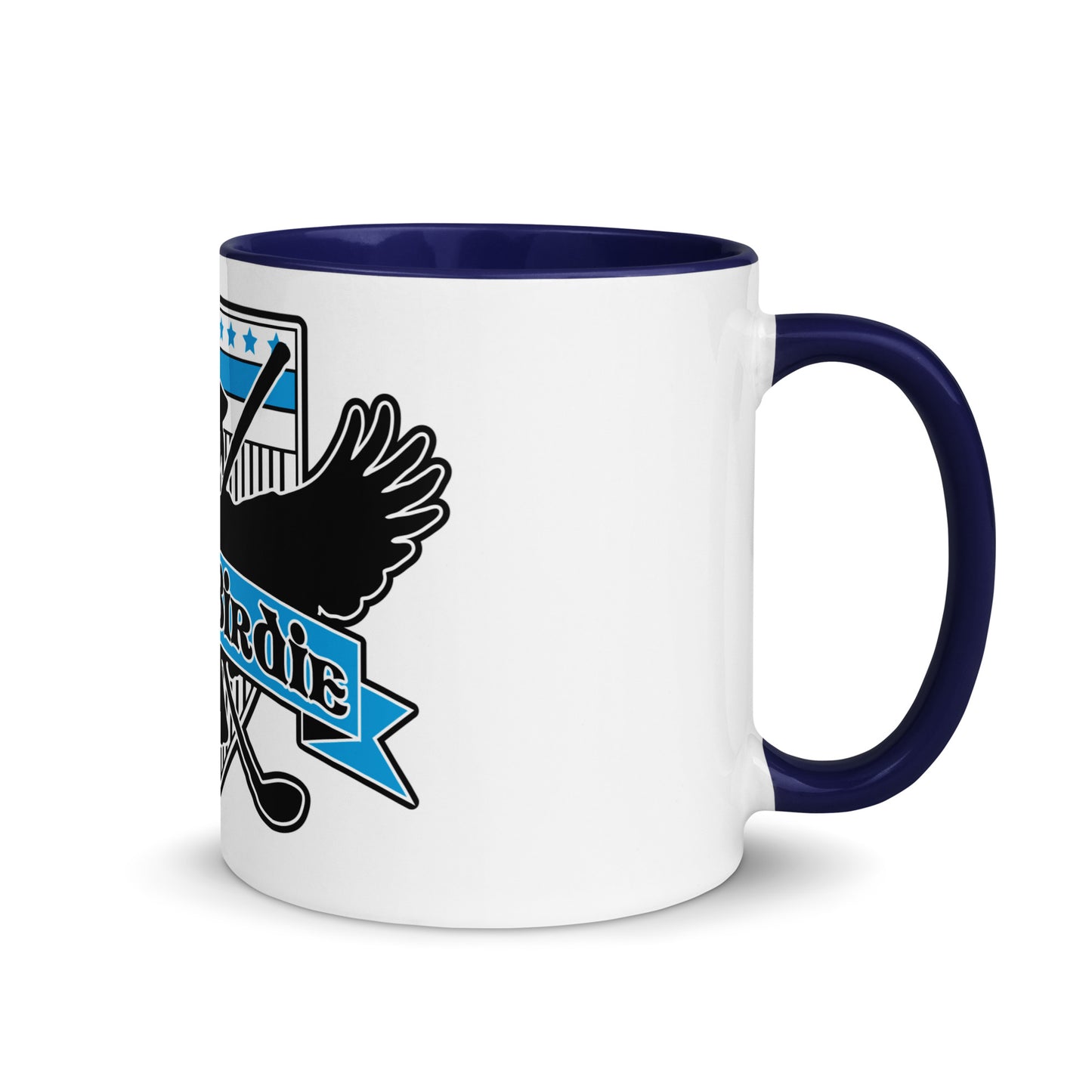 Dirtie Birdie Mug with Color Inside