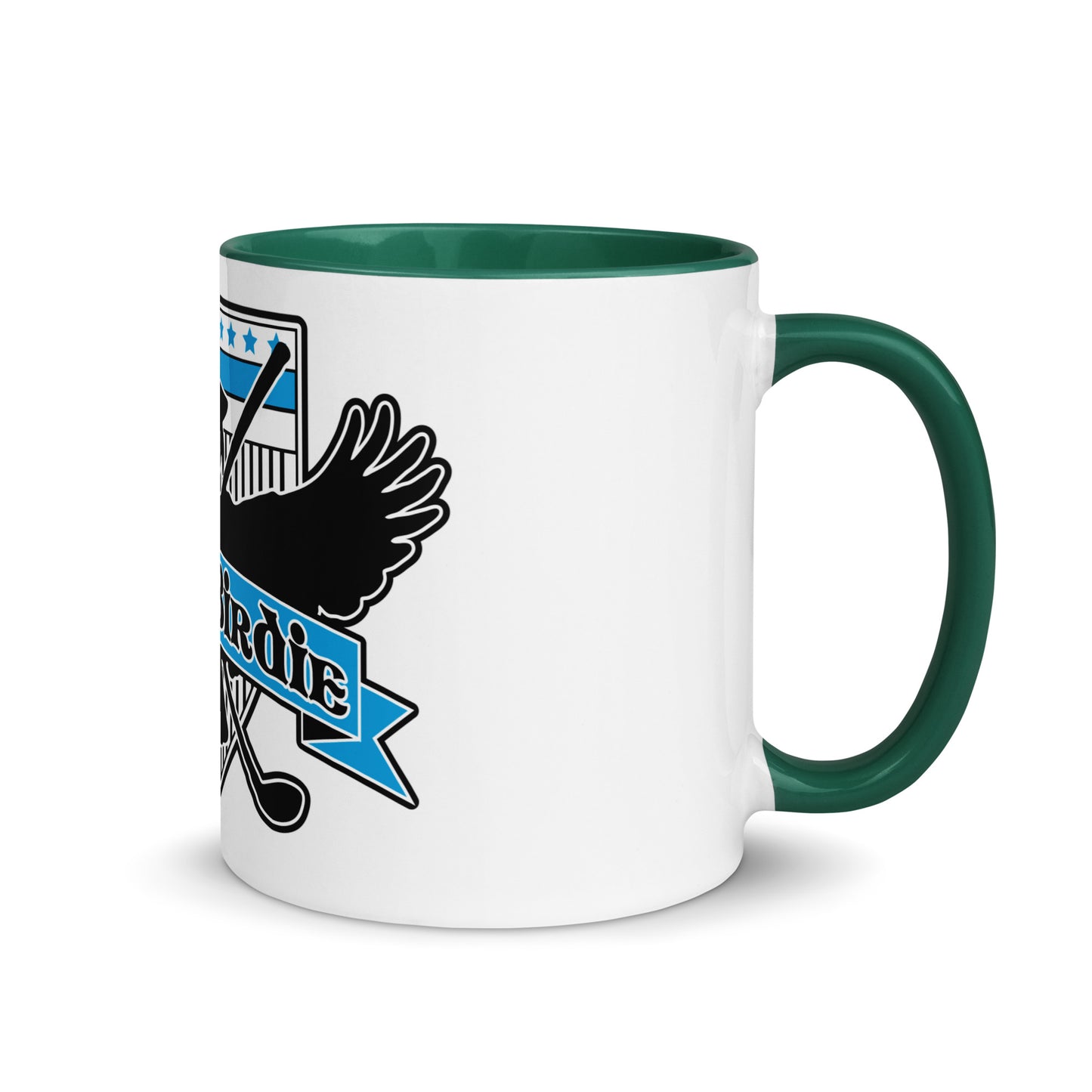 Dirtie Birdie Mug with Color Inside