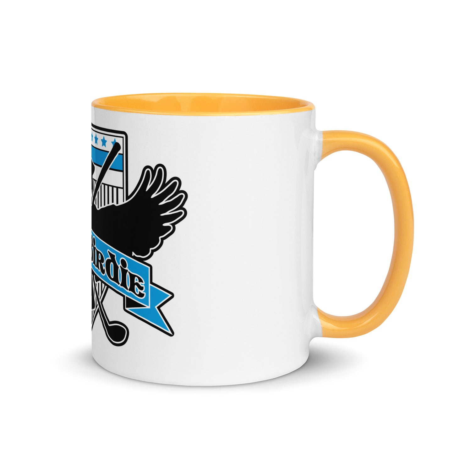 Dirtie Birdie Mug with Color Inside