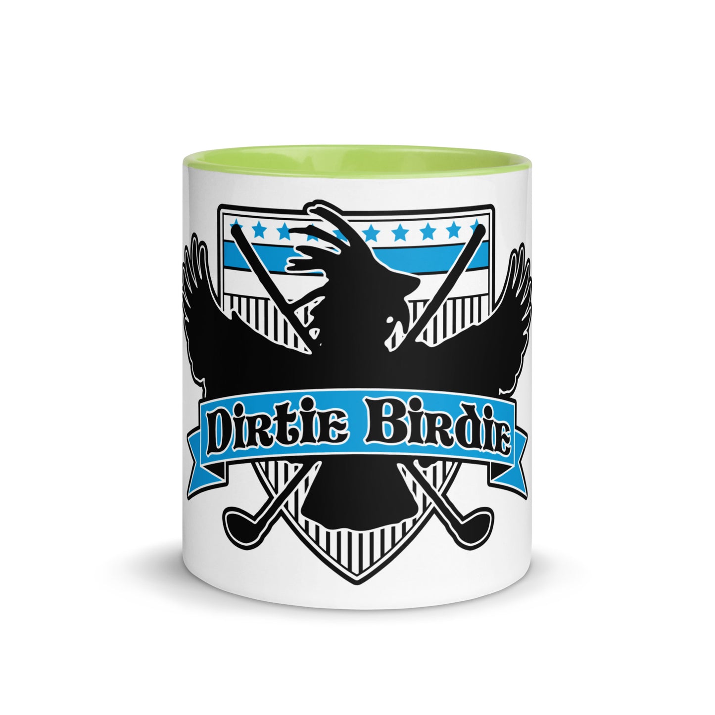 Dirtie Birdie Mug with Color Inside