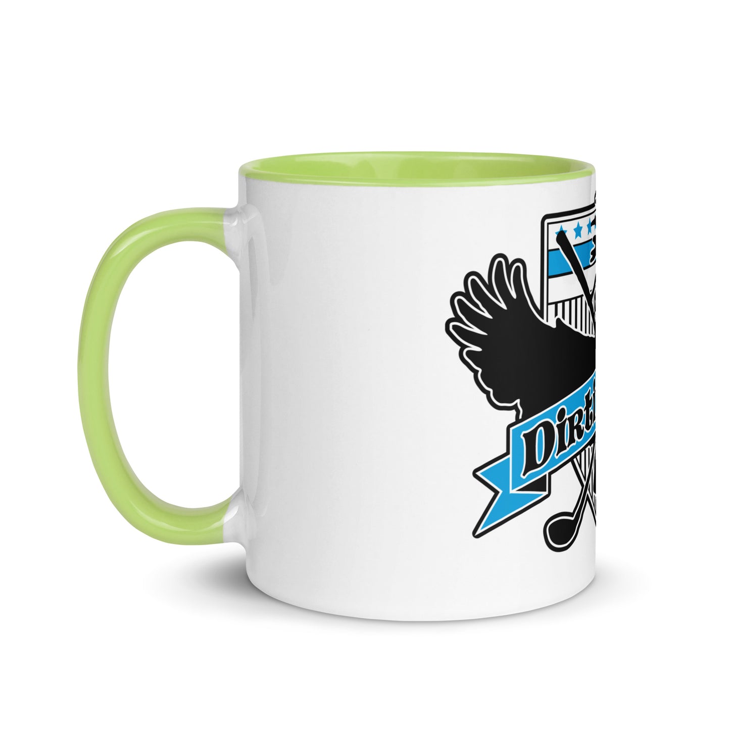 Dirtie Birdie Mug with Color Inside