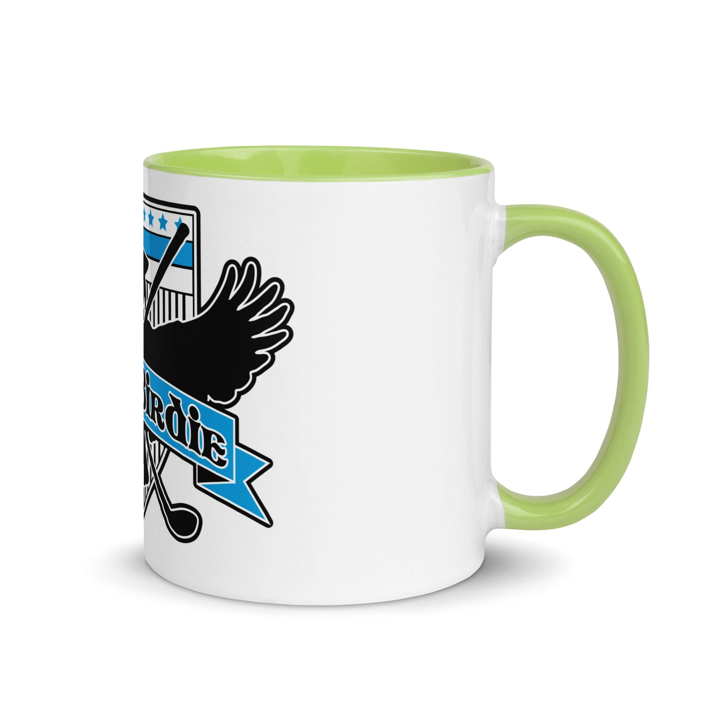 Dirtie Birdie Mug with Color Inside
