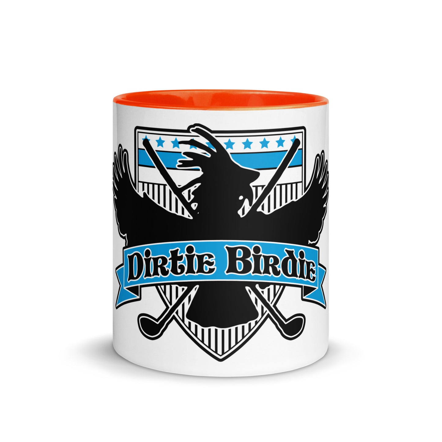 Dirtie Birdie Mug with Color Inside
