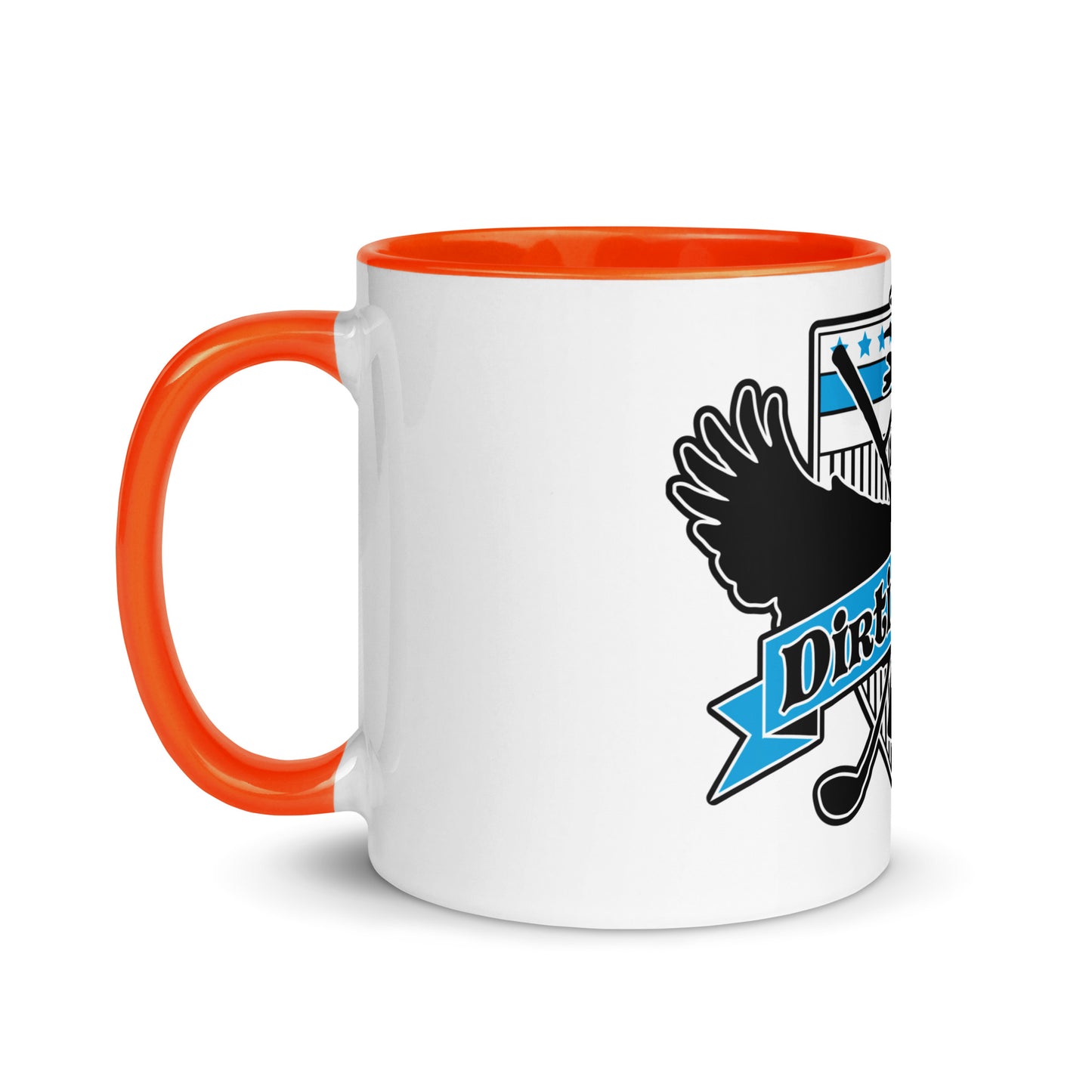 Dirtie Birdie Mug with Color Inside