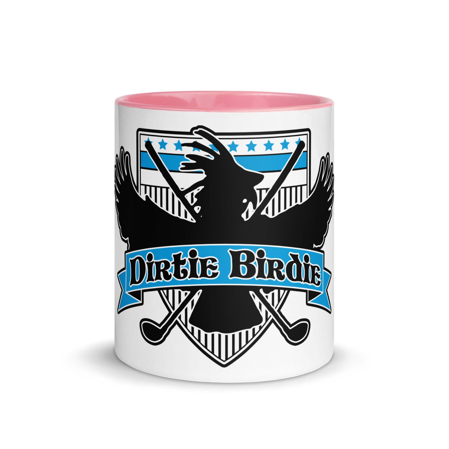 Dirtie Birdie Mug with Color Inside