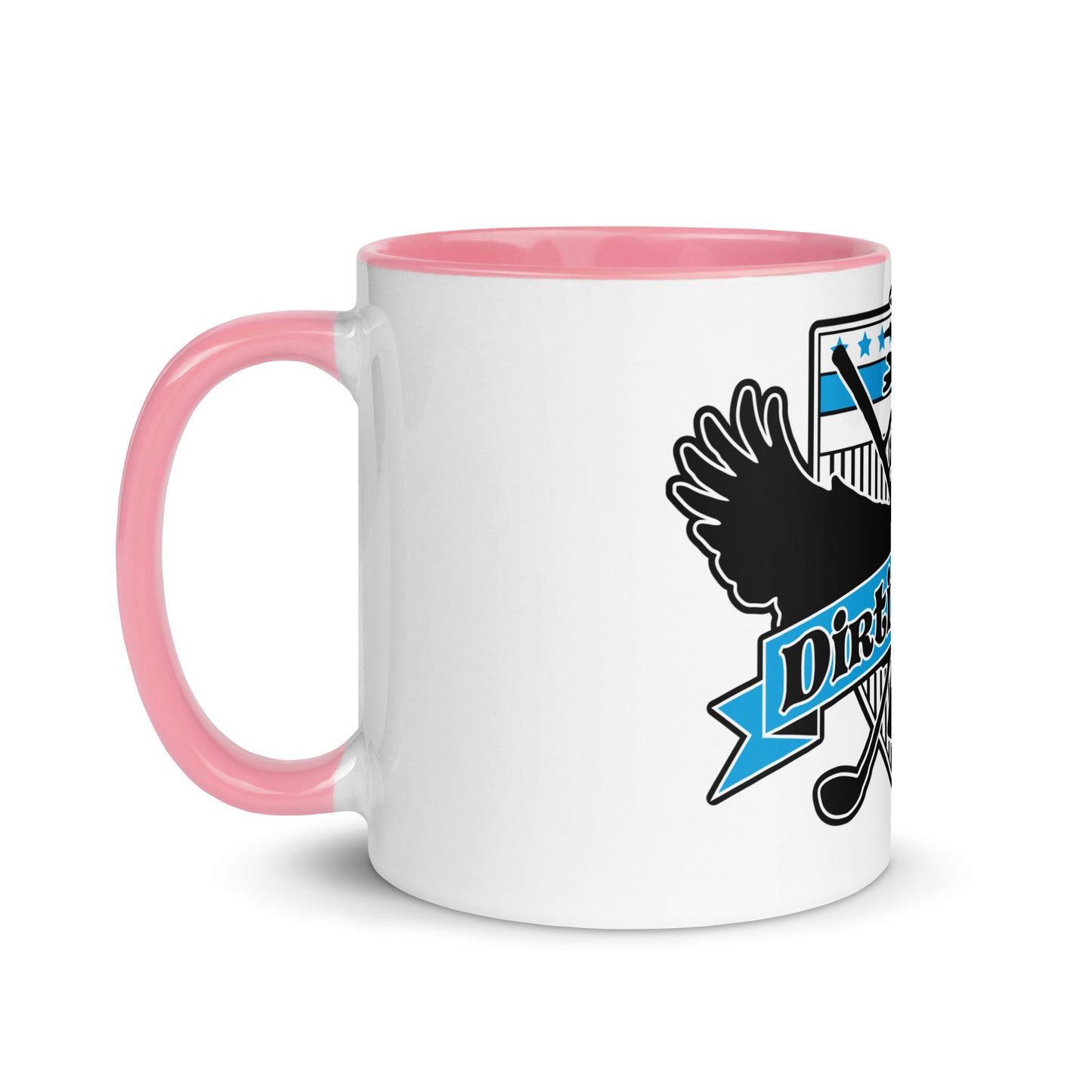 Dirtie Birdie Mug with Color Inside