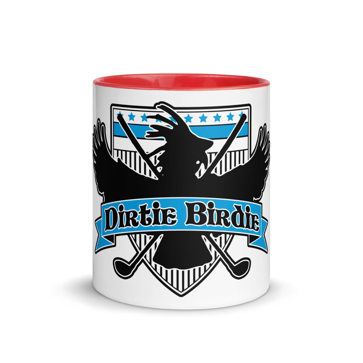 Dirtie Birdie Mug with Color Inside
