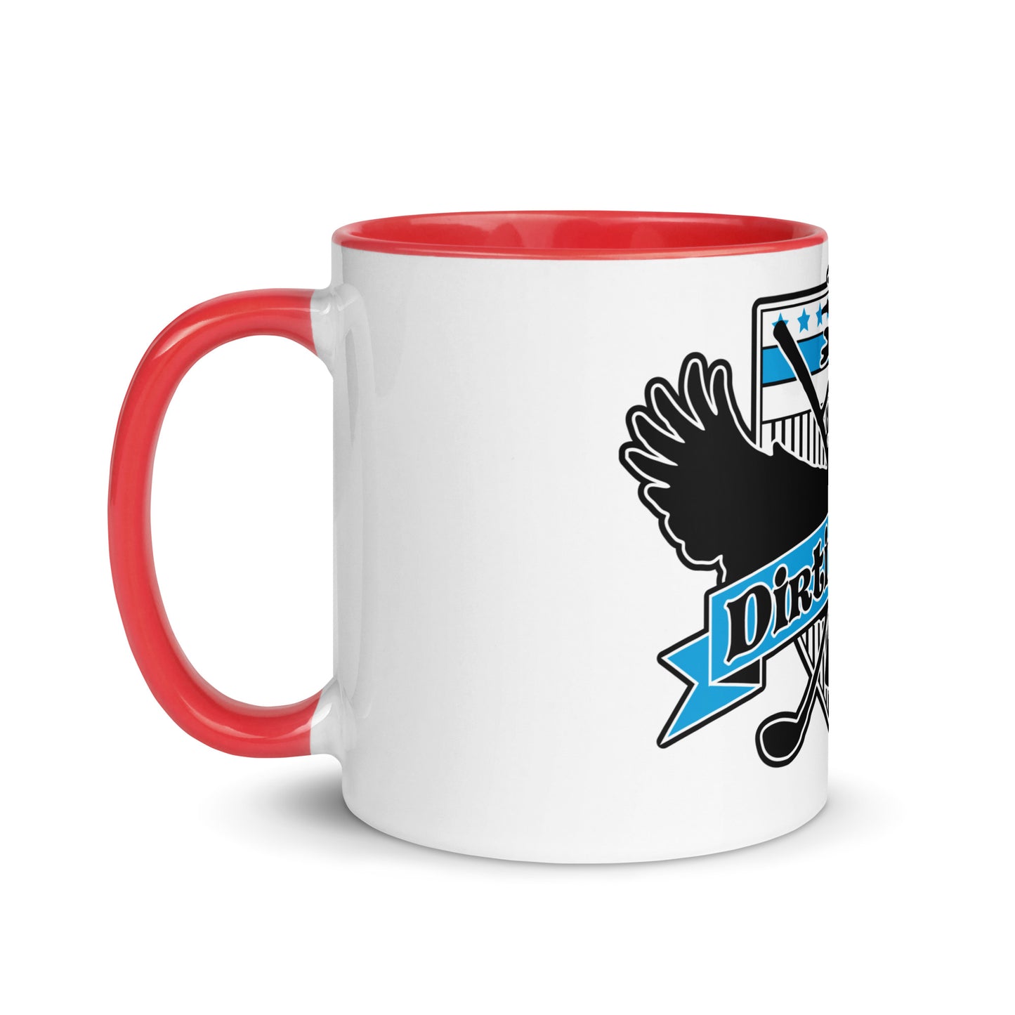 Dirtie Birdie Mug with Color Inside
