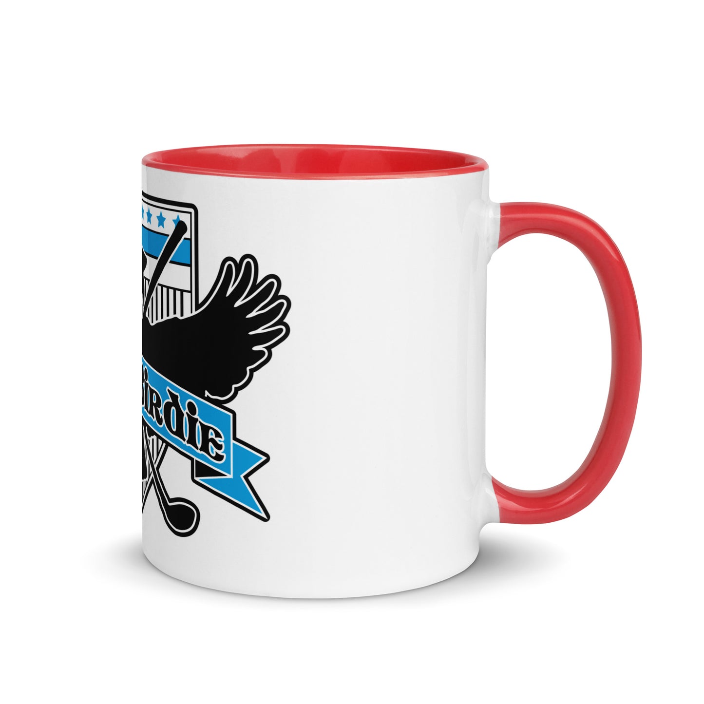 Dirtie Birdie Mug with Color Inside