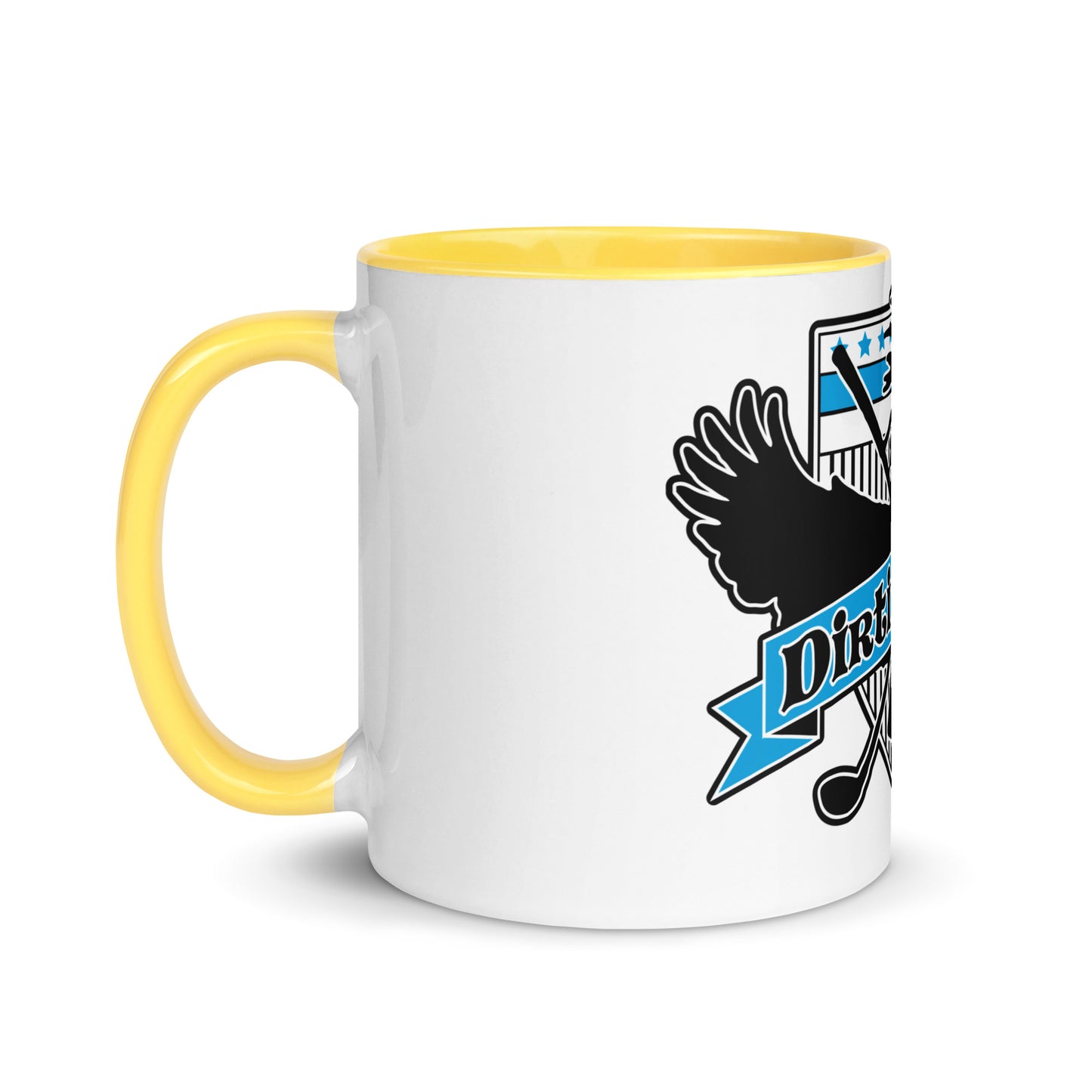 Dirtie Birdie Mug with Color Inside