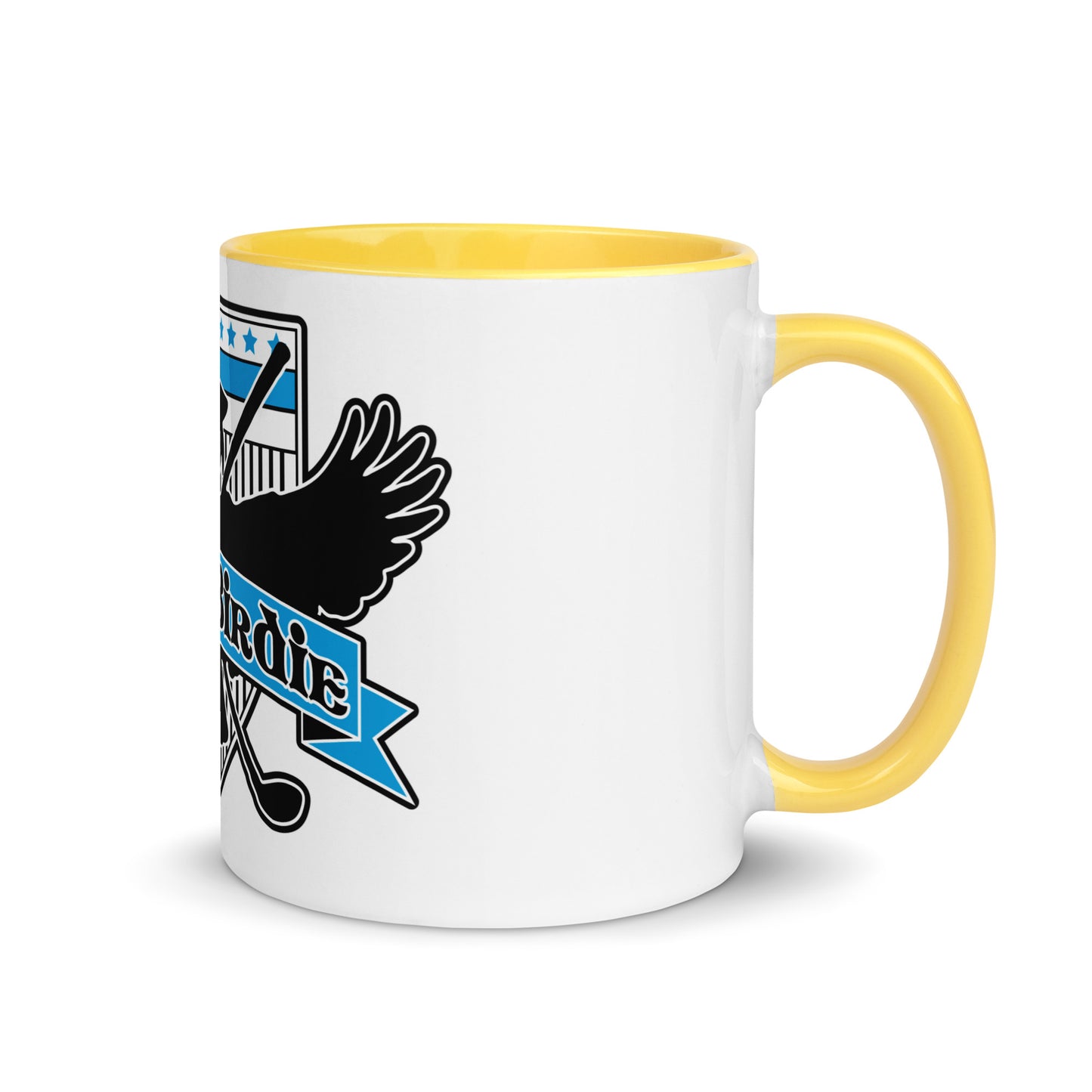 Dirtie Birdie Mug with Color Inside